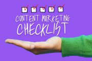 content marketing strategy checklist